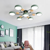 Multi Light Macaron Ceiling Light for Living Room